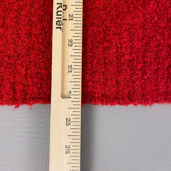 Pure Jill Boucle Sweater Women's Petite‎ XL Red Wool Blend Soft Warm Cozy Knit - Picture 9 of 11